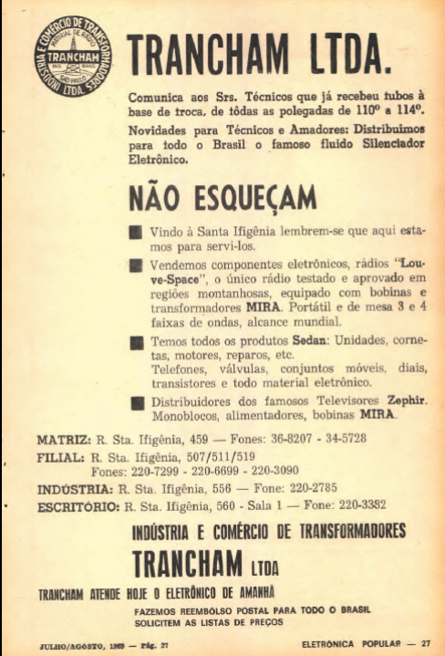 Figura 1 – Trancham
Figura 1 – Trancham