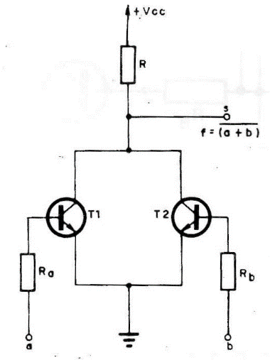 Figura 10 - Operador NOR da família DCTL.
Figura 10 - Operador NOR da família DCTL.