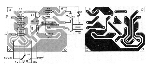 Figura 4 – Placa para a montagem
Figura 4 – Placa para a montagem