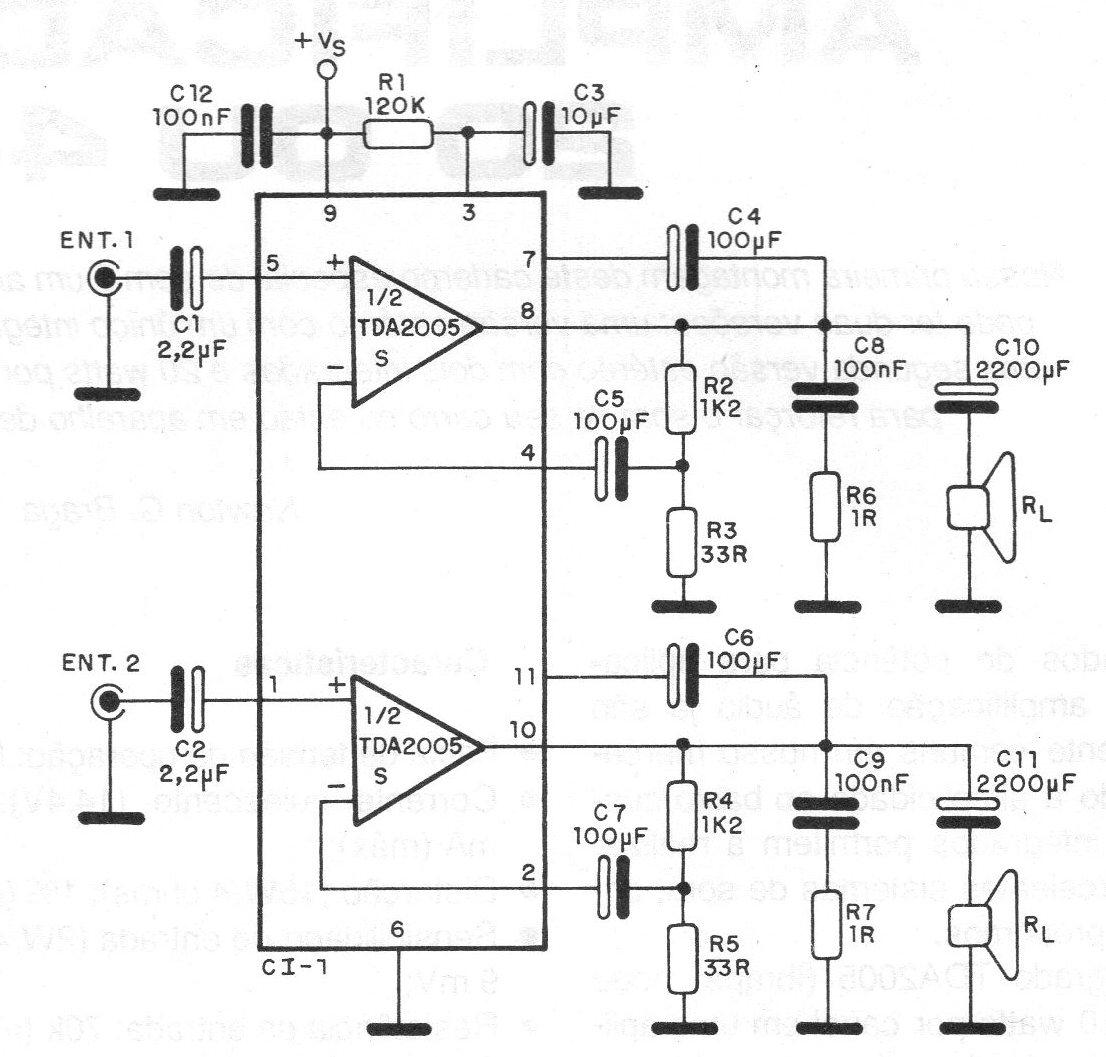 Figura 4 – Diagrama da versão estéreo
Figura 4 – Diagrama da versão estéreo