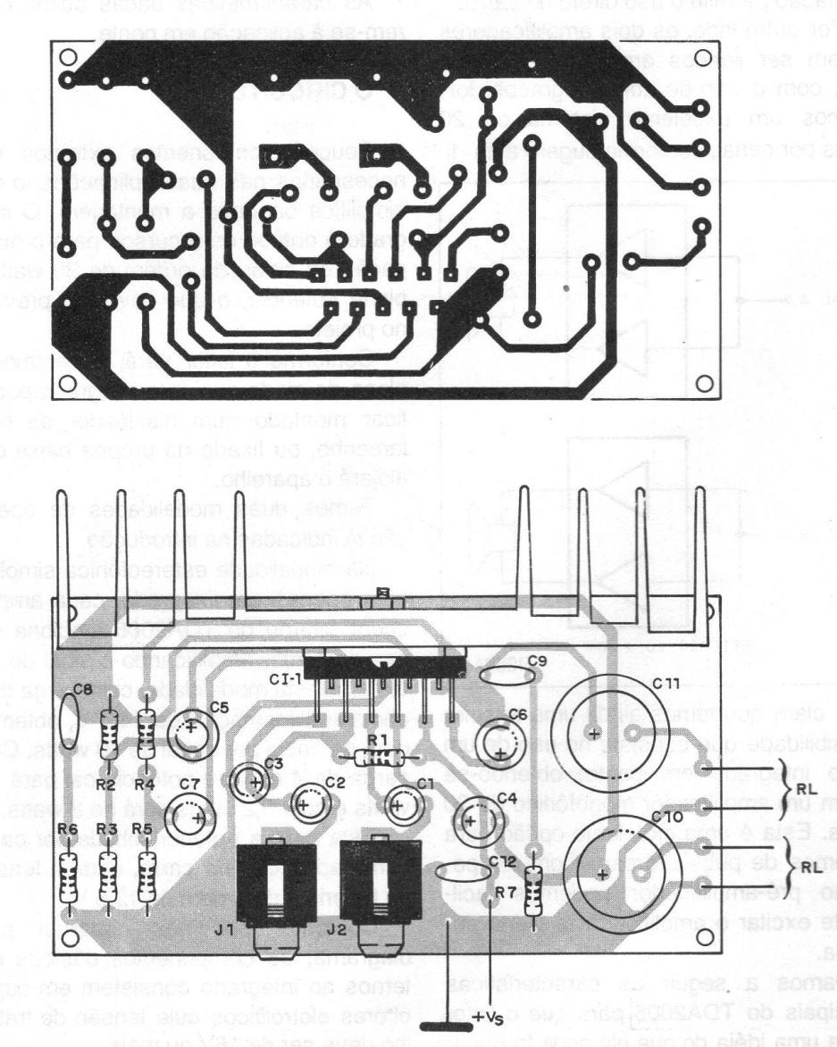 Figura 5 – Placa para a versão estéreo
Figura 5 – Placa para a versão estéreo