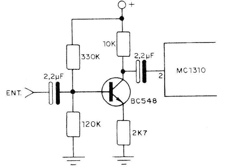 Figura 7 – Etapa amplificadora Figura 7 – Etapa amplificadora