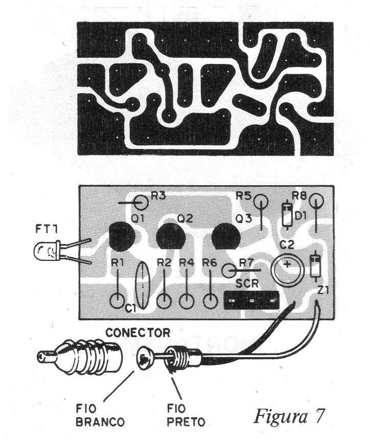 Figura 7 – Placa para a montagem Figura 7 – Placa para a montagem