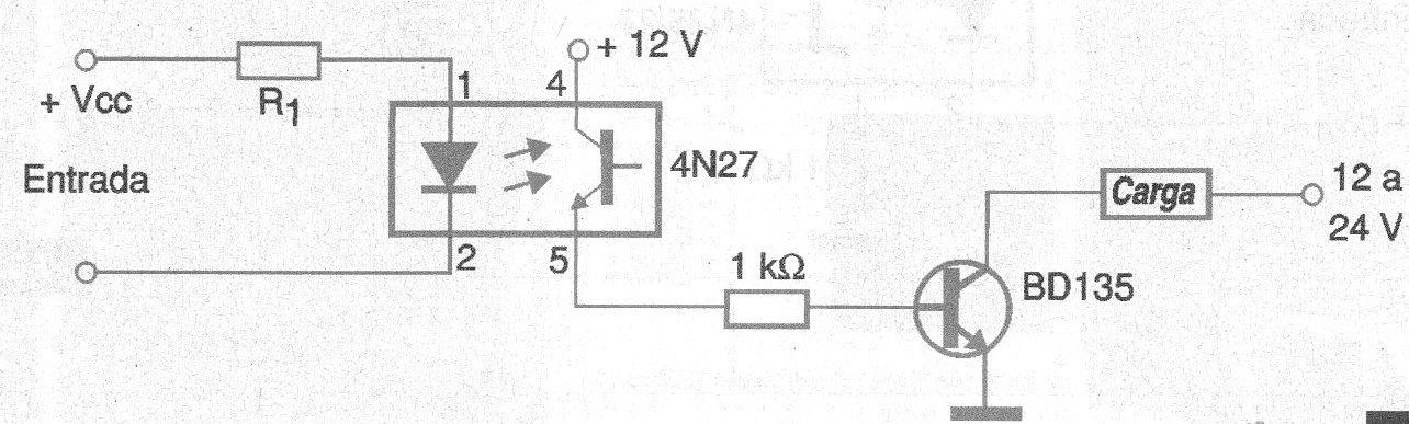 Figura 6 – Circuito com transistor 1 Figura 6 – Circuito com transistor 1