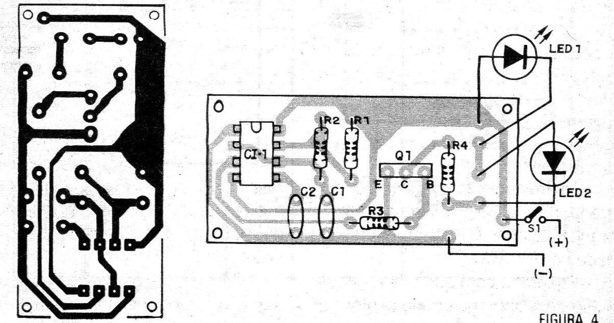 Figura 4 – Placa para a montagem Figura 4 – Placa para a montagem