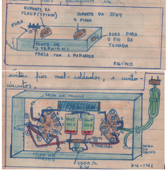 Chassi experimental do meu caderno (*) Chassi experimental do meu caderno (*)