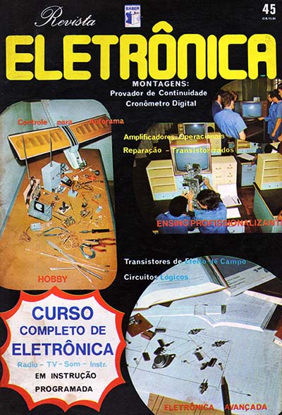 A primeira revista Saber Eletrônica