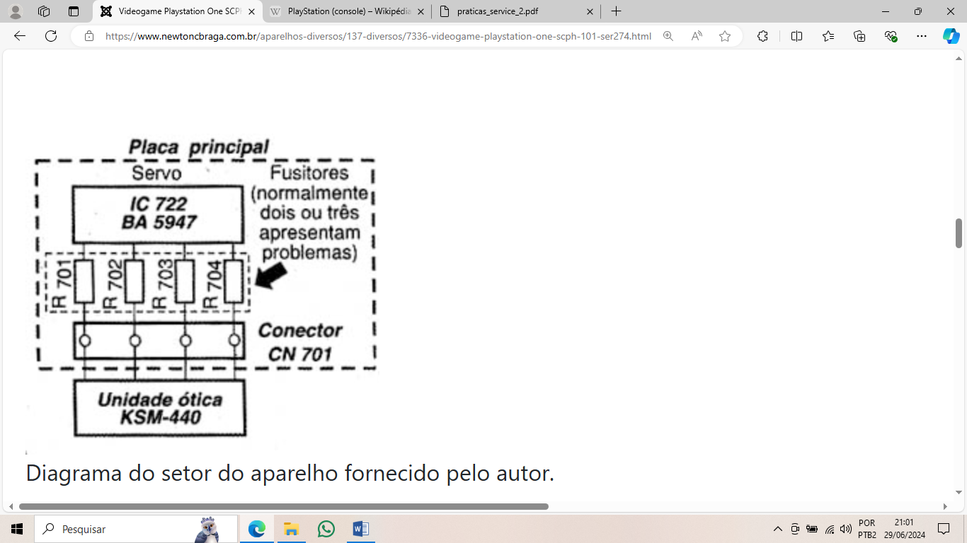 Figura 5: resistores que atuam como fusíveis abertos (fusitores).
Figura 5: resistores que atuam como fusíveis abertos (fusitores).