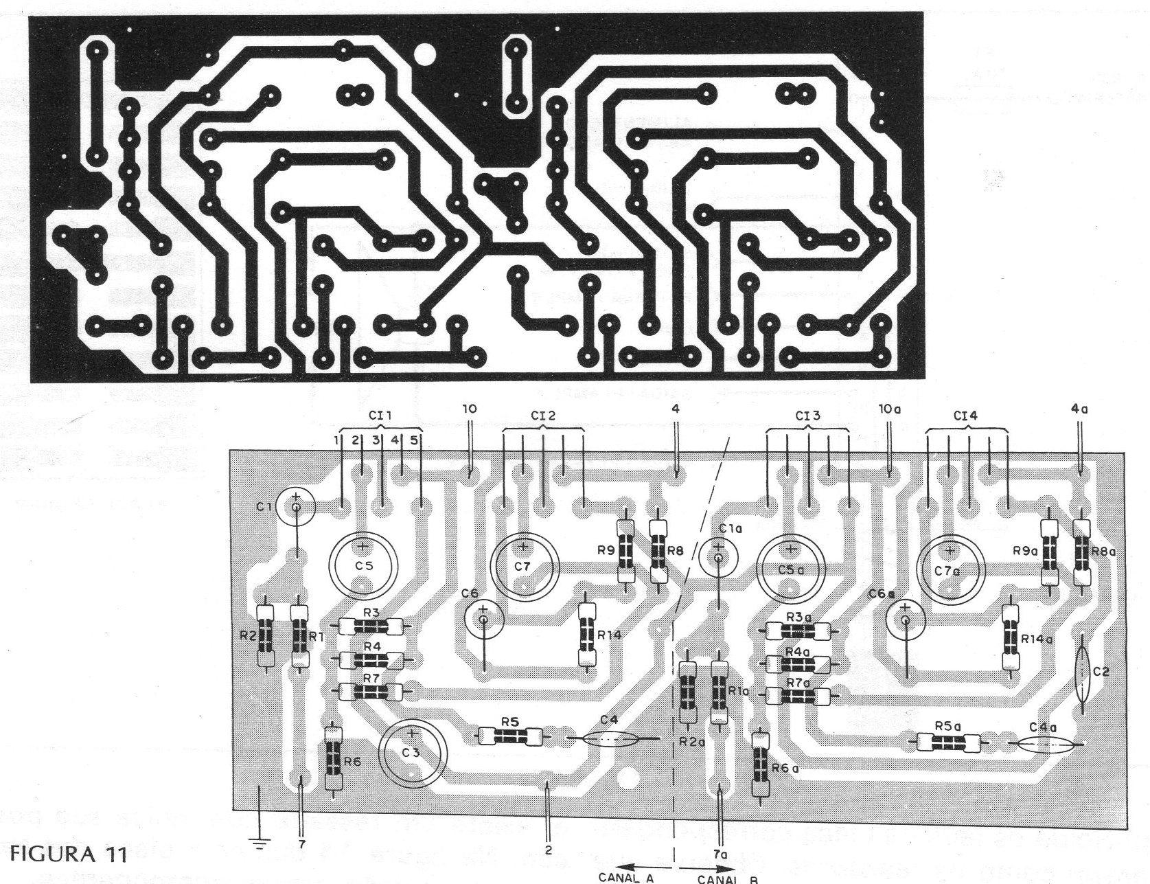 Figura 11 – Placa para a montagem Figura 11 – Placa para a montagem