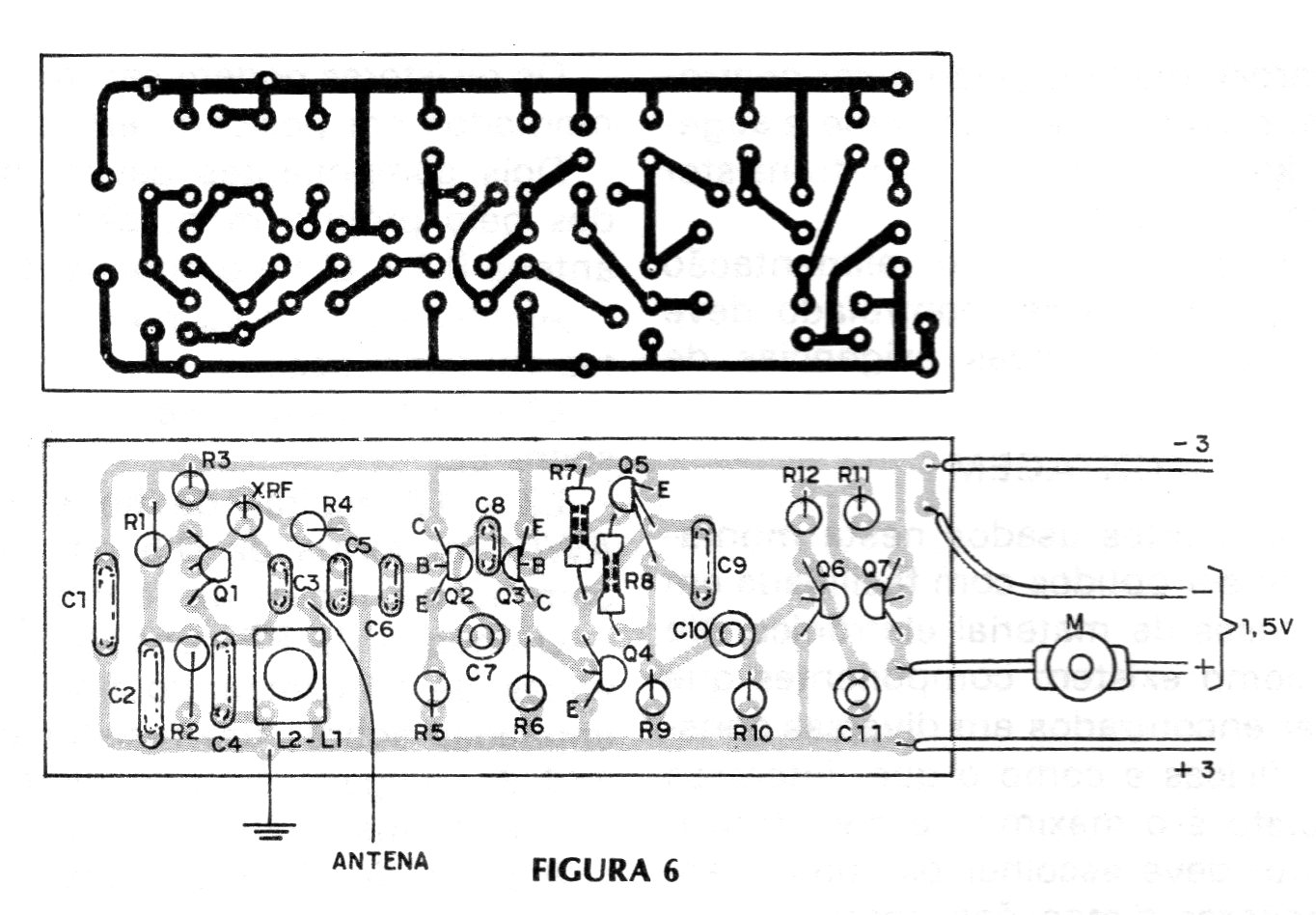 Figura 6 – Placa para a montagem Figura 6 – Placa para a montagem