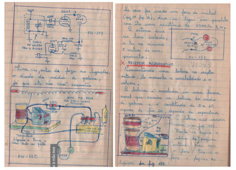 Figura 6 - Meu caderno de anotações de 1964
