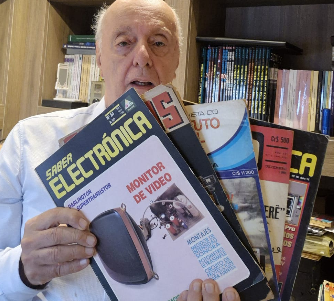 Figura 1 – As revistas Sul-Americanas de minha coleção
