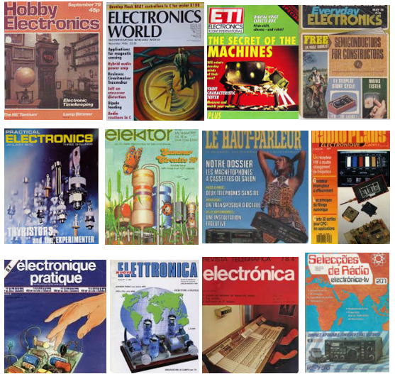 Figura 2 – As primeiras revistas
