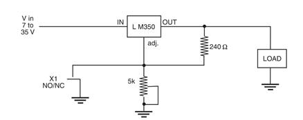 Figura 1 Controlando cargas de até 3A.
