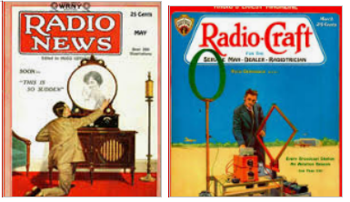 Figura 5 – Radio News e Radio Craft
