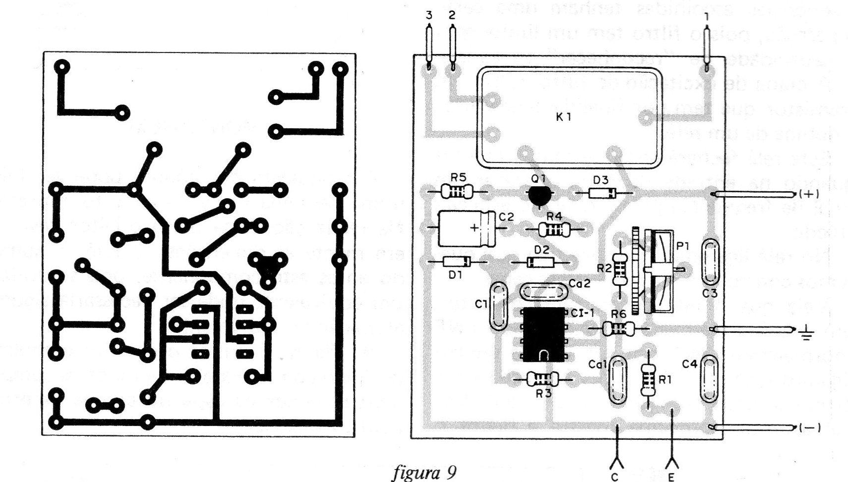 Figura 9 – Placa para a montagem Figura 9 – Placa para a montagem