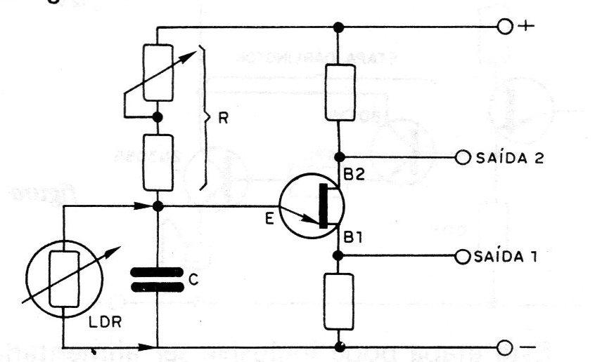 Figura 4 – Controlando o oscilador com o LDR Figura 4 – Controlando o oscilador com o LDR