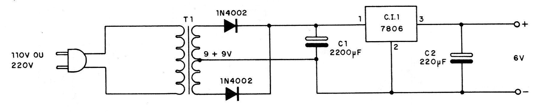 Figura 2 – Fonte para o receptor Figura 2 – Fonte para o receptor