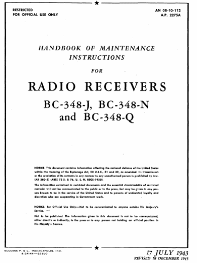 Figura 2 – Primeira página do manual de manutenção
