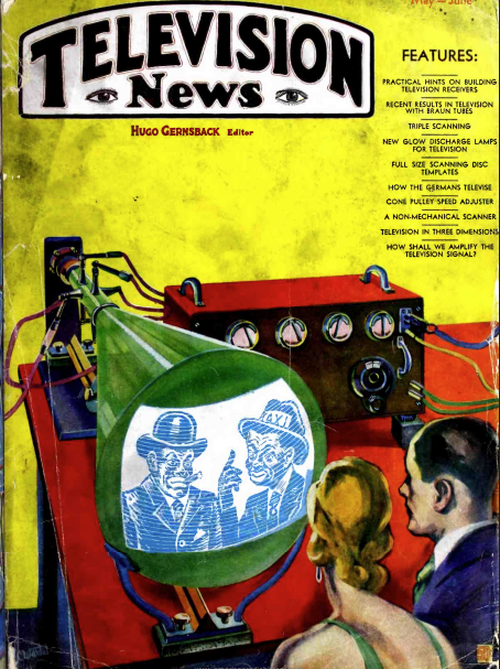 Figura 3 – Primeiros experimentos com cinescópios de raios catódicos
