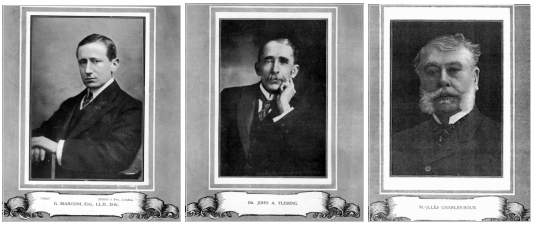 Figura 3 – Grandes nomes do sem fio da época
