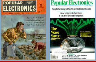 Figura 2 – Capas antigas como Popular Electronics ainda
Figura 2 – Capas antigas como Popular Electronics ainda