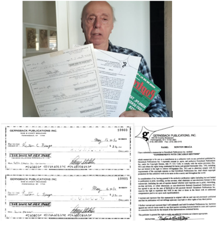 Figura 3 – Contratos e cheques da Poptronics
Figura 3 – Contratos e cheques da Poptronics