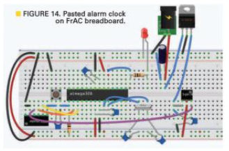 Figura 5 – Montagem em matriz de contatos
