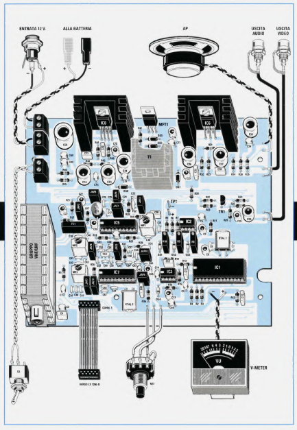 Figura 3 – Uma figura em cores em 3D de uma montagem
