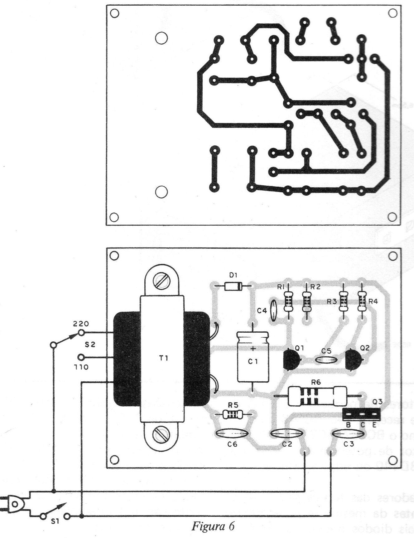 Figura 6 – Placa do transmissor Figura 6 – Placa do transmissor