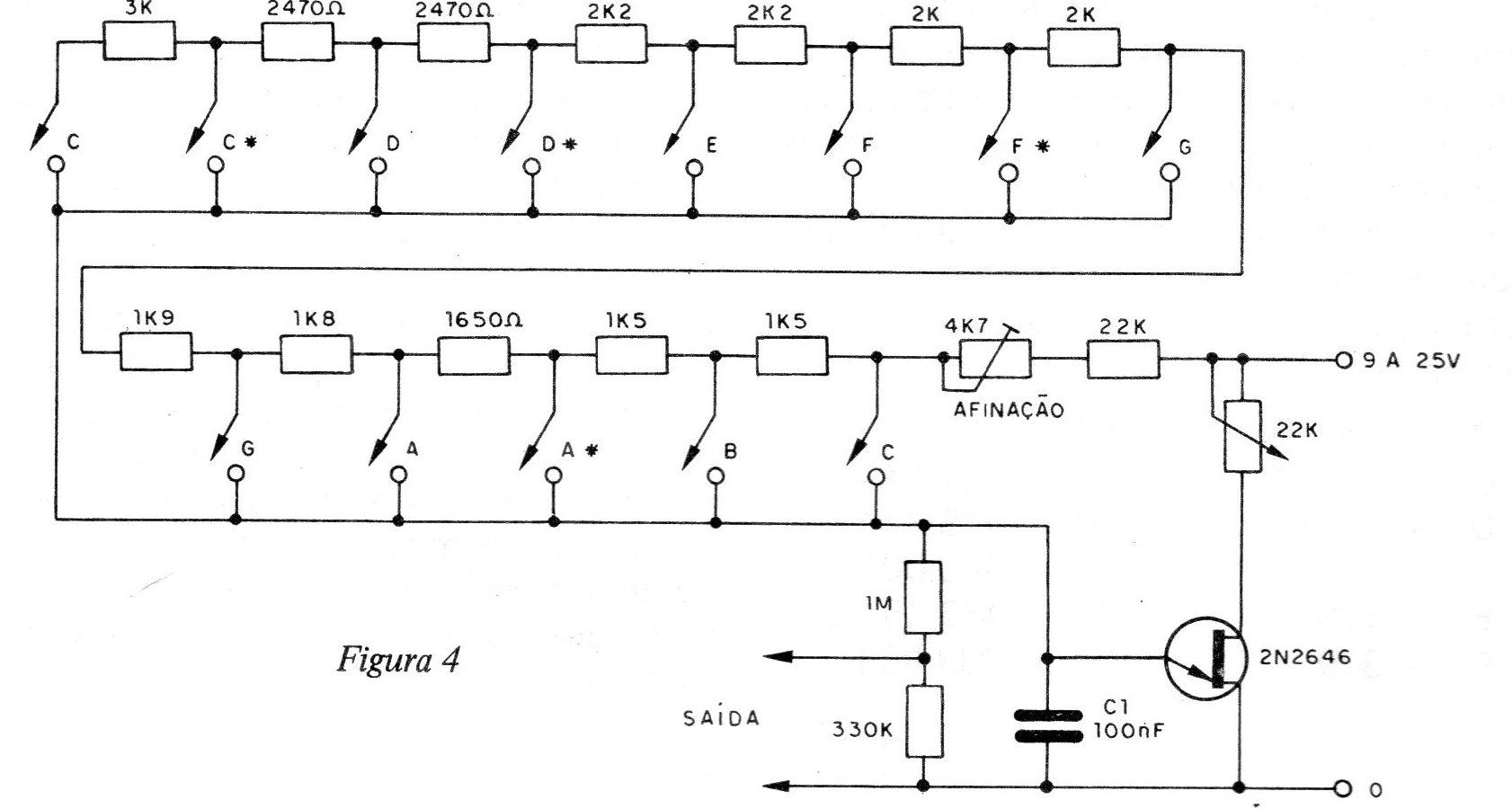 Figura 4 – Circuito simples de aplicação Figura 4 – Circuito simples de aplicação