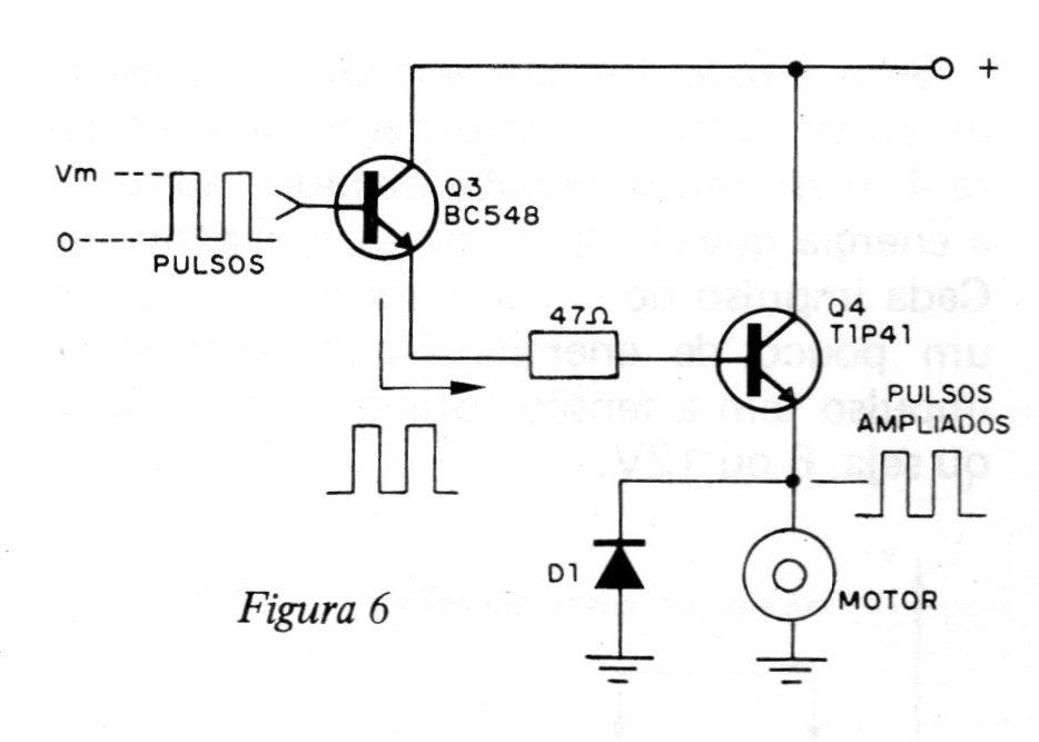 Figura 6 – Usando dois transistores Figura 6 – Usando dois transistores