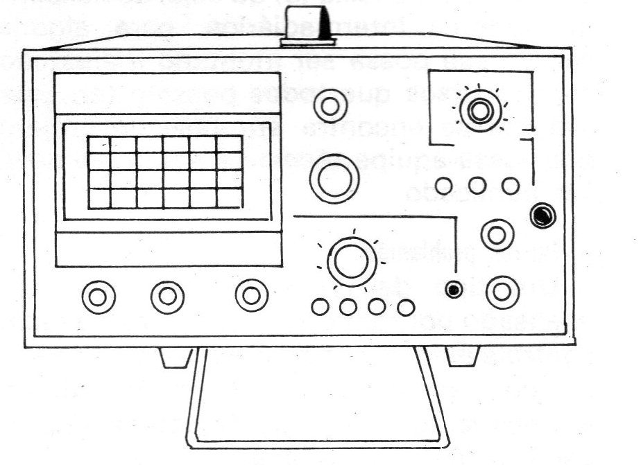 Figura 6 - Osciloscópio Figura 6 - Osciloscópio