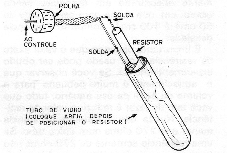 Figura 6 – O elemento de aquecimento Figura 6 – O elemento de aquecimento