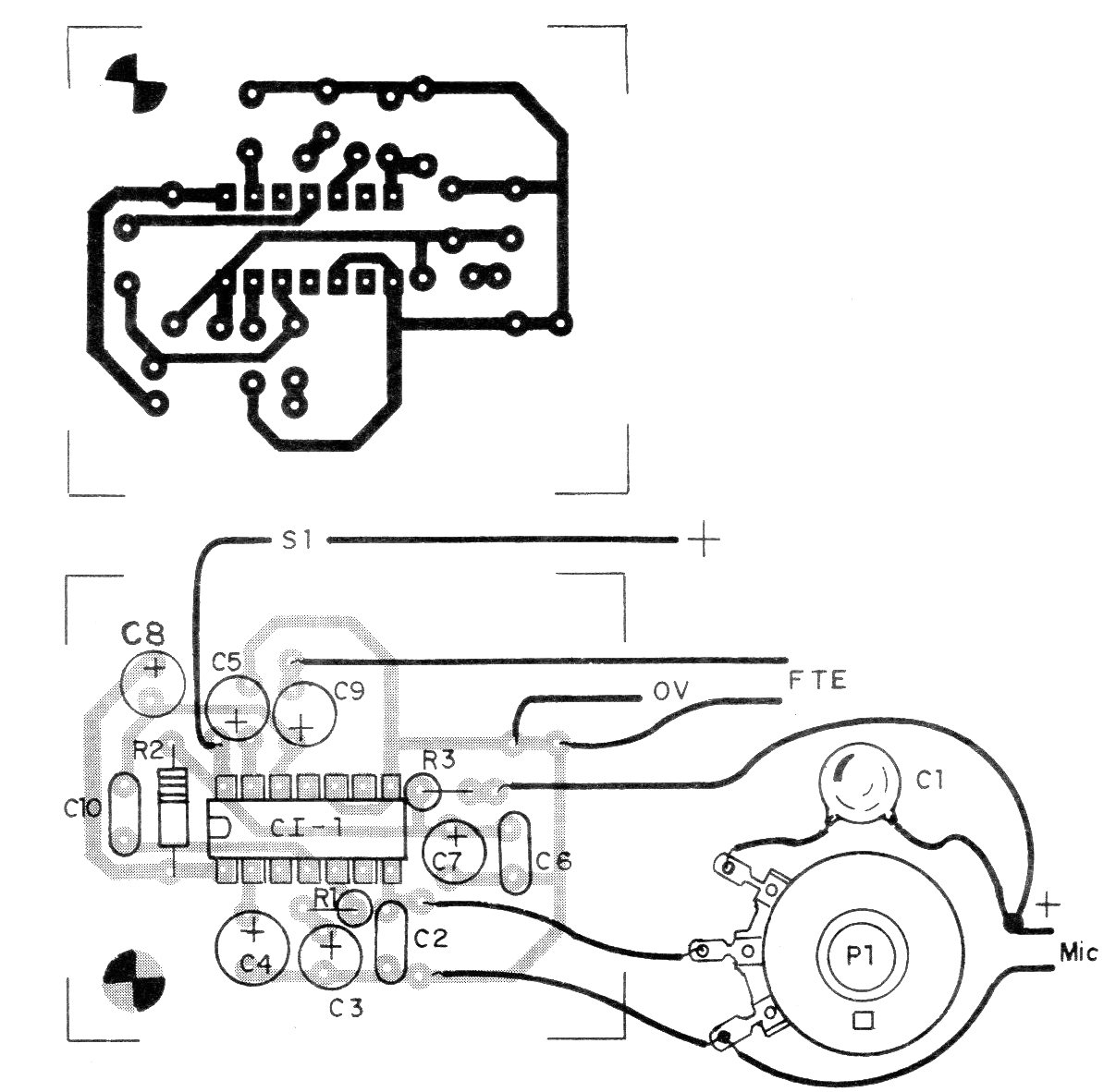 Figura 3 – Placa para a montagem Figura 3 – Placa para a montagem