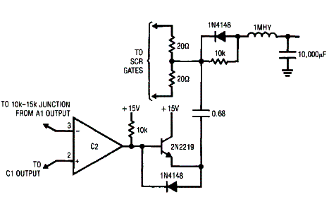 Figura 5 -Circuito que elimina a necessidade do transformador de pulsos. Figura 5 -Circuito que elimina a necessidade do transformador de pulsos.