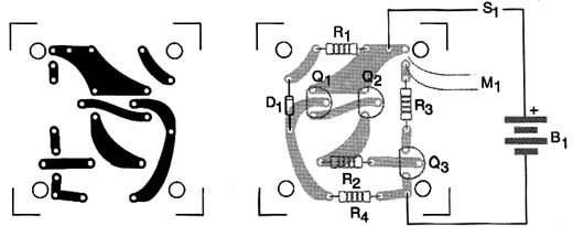 Montagem do circuito em PCI. 