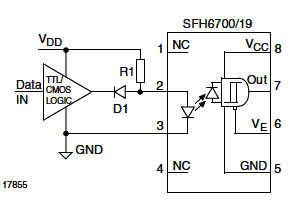 Circuito com proteção contra fugas utilizando diodo.
Circuito com proteção contra fugas utilizando diodo.
