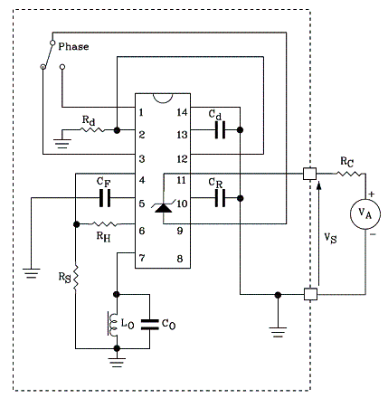Figura 3 - Detector de proximidade indutivo com o TDEO0160 da STMicroelectronics.
Figura 3 - Detector de proximidade indutivo com o TDEO0160 da STMicroelectronics.