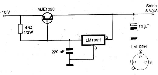 FONTE de 5 V/4A
FONTE de 5 V/4A