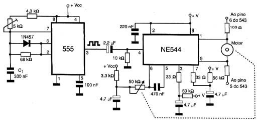 Controle de servo.
Controle de servo.