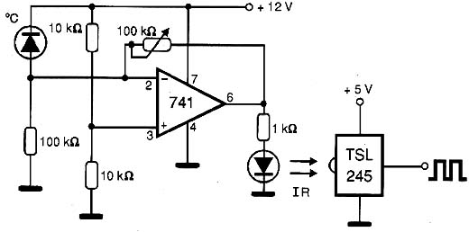 Circuito para medida digital de temperatura.
Circuito para medida digital de temperatura.
