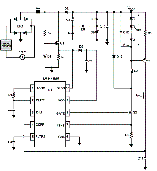 Figura 1 - Configuração básica para o Lm<sup>3</sup>445 