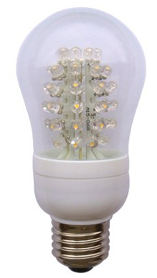 Figura 1 - Lâmpada de LEDs com formato A19 Figura 1 - Lâmpada de LEDs com formato A19