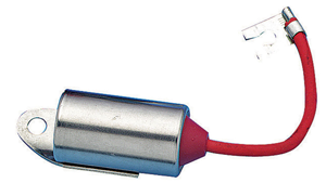 Figura 12 - Capacitor usado no platinado e no distribuidor
Figura 12 - Capacitor usado no platinado e no distribuidor