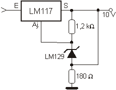 Regulador de 10 V.
