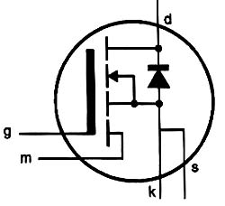 Símbolo do sensor FET.
Símbolo do sensor FET.