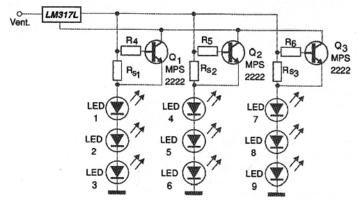 Figura 15 – Circuitos com controle de corrente em cada série
Figura 15 – Circuitos com controle de corrente em cada série