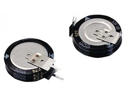 Figura 7 – Supercapacitores de 1,5 F
Figura 7 – Supercapacitores de 1,5 F