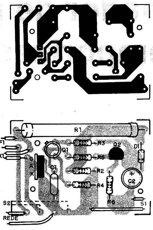 Figura 3 – Placa de circuito impresso
Figura 3 – Placa de circuito impresso